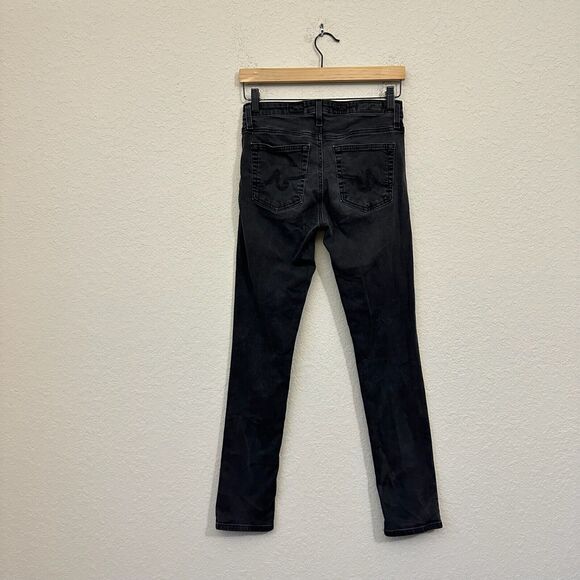 AG ADRIANO GOLDSCHMIED B-Type 03 Straight Jeans in Black - Picture 5 of 12